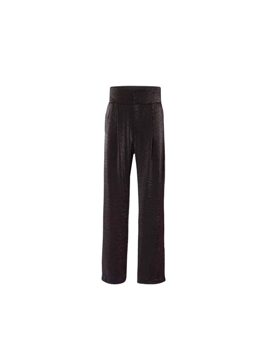 Tailored Black & Dragon Blood Shimmer Trousers HIS, Men's Fashion, Menswear Vidi Blak 